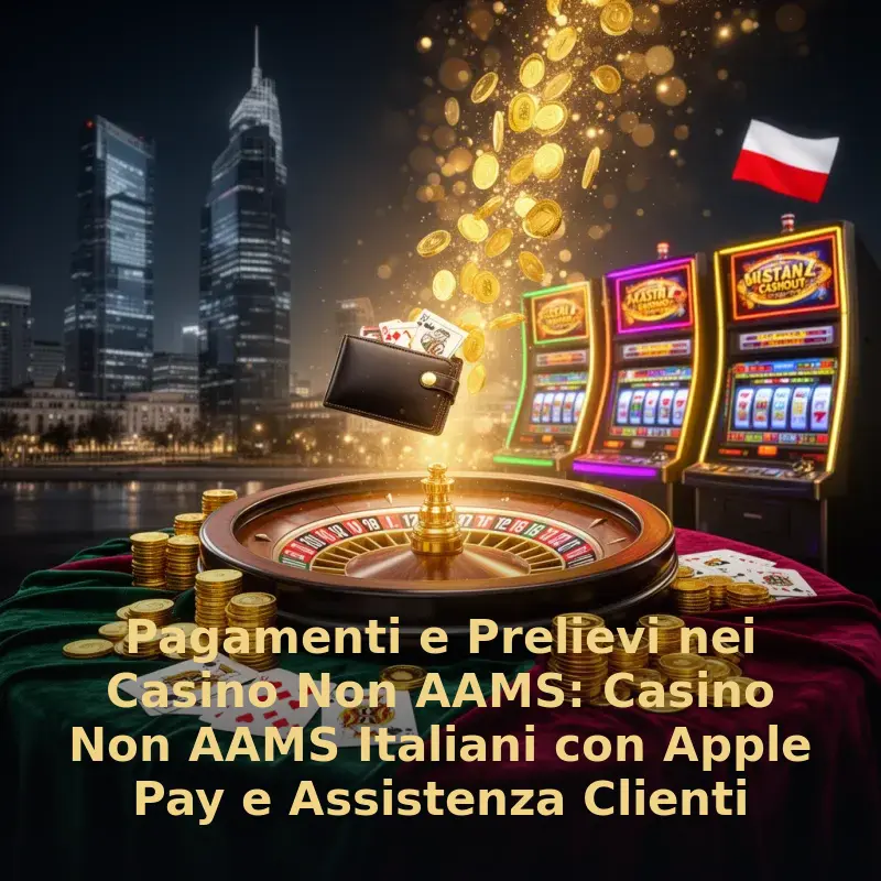 Pagamenti e Prelievi nei Casino Non AAMS: Casino Non AAMS Italiani con Apple Pay e Assistenza Clienti